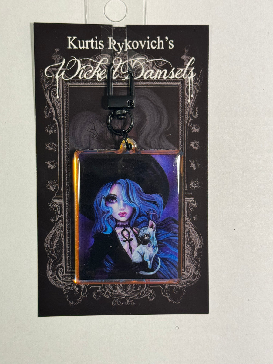 Iris Keychain The Art of Kurtis Rykovich