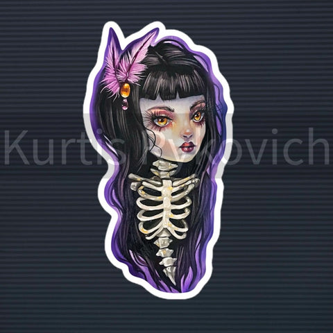 Skeletal - Bubble-free stickers