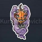Pretty Pretty Pumpkin - Bubble-free stickers