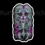 Cotton candy- Bubble-free stickers