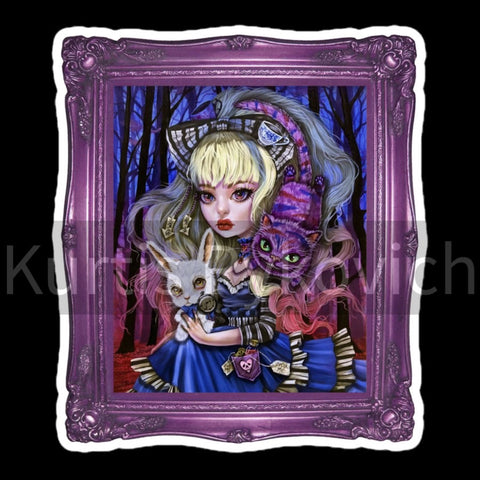 Alice in Wonderland - Bubble-free stickers