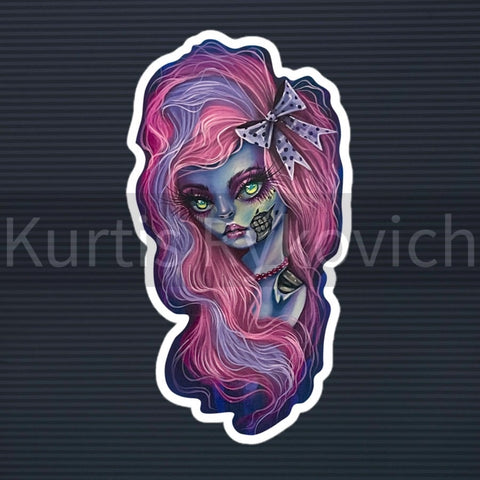 Delicate Decay - Bubble-free stickers