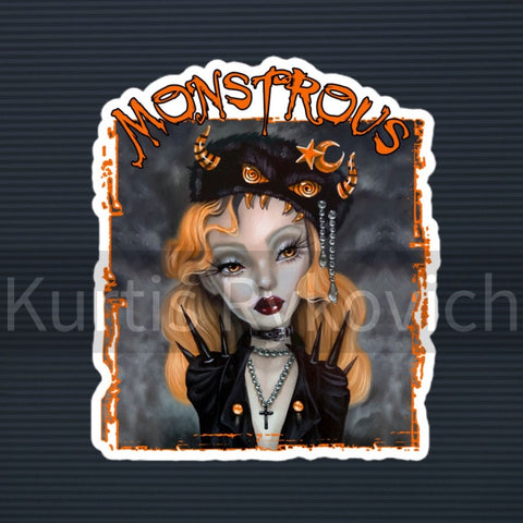 Monstrous - Bubble-free stickers