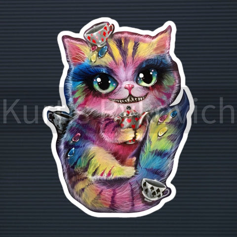 Cheshire - Bubble-free stickers