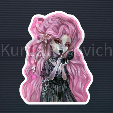 Forever Pink - Bubble-free stickers