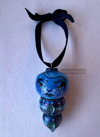 Blue- Holiday Original Ornament