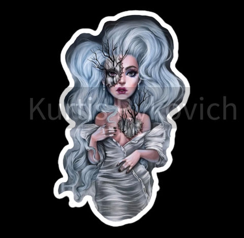 Dark Forest Heart (Bubble-free stickers)