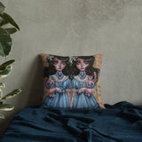 The Twins - Premium Pillow