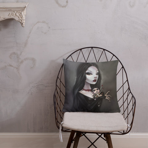 Mrs. Addams - Premium Pillow