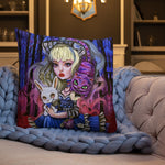 Alice in Wonderland - Premium Pillow