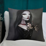 Mrs. Addams - Premium Pillow