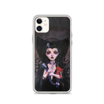 Dark Lilly - Clear Case for iPhone®