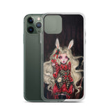 Rabbit in Red - Clear Case for iPhone®