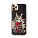 Rabbit in Red - Clear Case for iPhone®