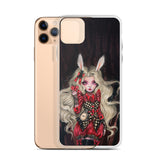 Rabbit in Red - Clear Case for iPhone®