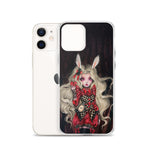 Rabbit in Red - Clear Case for iPhone®