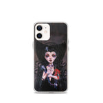 Dark Lilly - Clear Case for iPhone®