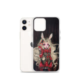 Rabbit in Red - Clear Case for iPhone®