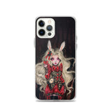 Rabbit in Red - Clear Case for iPhone®