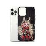 Rabbit in Red - Clear Case for iPhone®