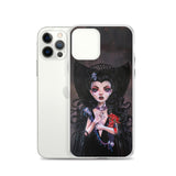 Dark Lilly - Clear Case for iPhone®