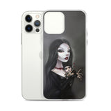 Lady Addams Voodoo - Clear Case for iPhone®