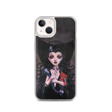 Dark Lilly - Clear Case for iPhone®