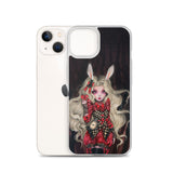 Rabbit in Red - Clear Case for iPhone®