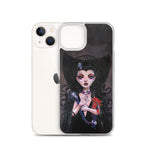 Dark Lilly - Clear Case for iPhone®