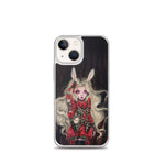 Rabbit in Red - Clear Case for iPhone®