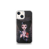 Dark Lilly - Clear Case for iPhone®