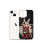 Rabbit in Red - Clear Case for iPhone®