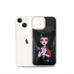 Dark Lilly - Clear Case for iPhone®