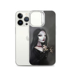 Lady Addams Voodoo - Clear Case for iPhone®