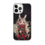 Rabbit in Red - Clear Case for iPhone®