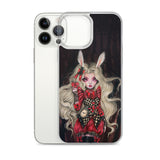 Rabbit in Red - Clear Case for iPhone®