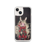 Rabbit in Red - Clear Case for iPhone®