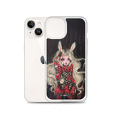 Rabbit in Red - Clear Case for iPhone®