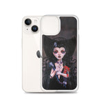 Dark Lilly - Clear Case for iPhone®