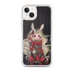 Rabbit in Red - Clear Case for iPhone®