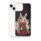 Rabbit in Red - Clear Case for iPhone®