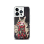 Rabbit in Red - Clear Case for iPhone®