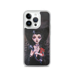 Dark Lilly - Clear Case for iPhone®