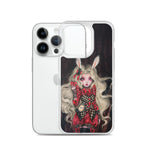 Rabbit in Red - Clear Case for iPhone®