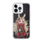 Rabbit in Red - Clear Case for iPhone®