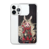 Rabbit in Red - Clear Case for iPhone®