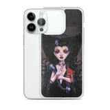 Dark Lilly - Clear Case for iPhone®