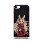 Rabbit in Red - Clear Case for iPhone®