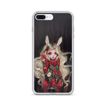 Rabbit in Red - Clear Case for iPhone®