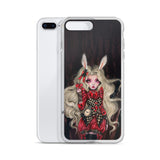 Rabbit in Red - Clear Case for iPhone®